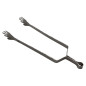 Preview: Kohlezange Nickel Hand 15 cm