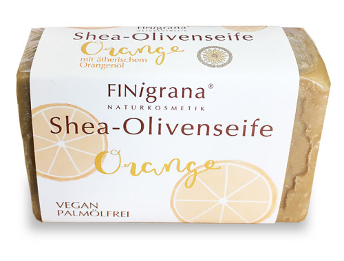 FINigrana Shea-Olivenseife orange