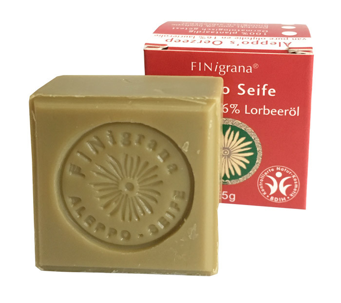 Mini-Alepposeife mit 16% Lorbeeröl 25g